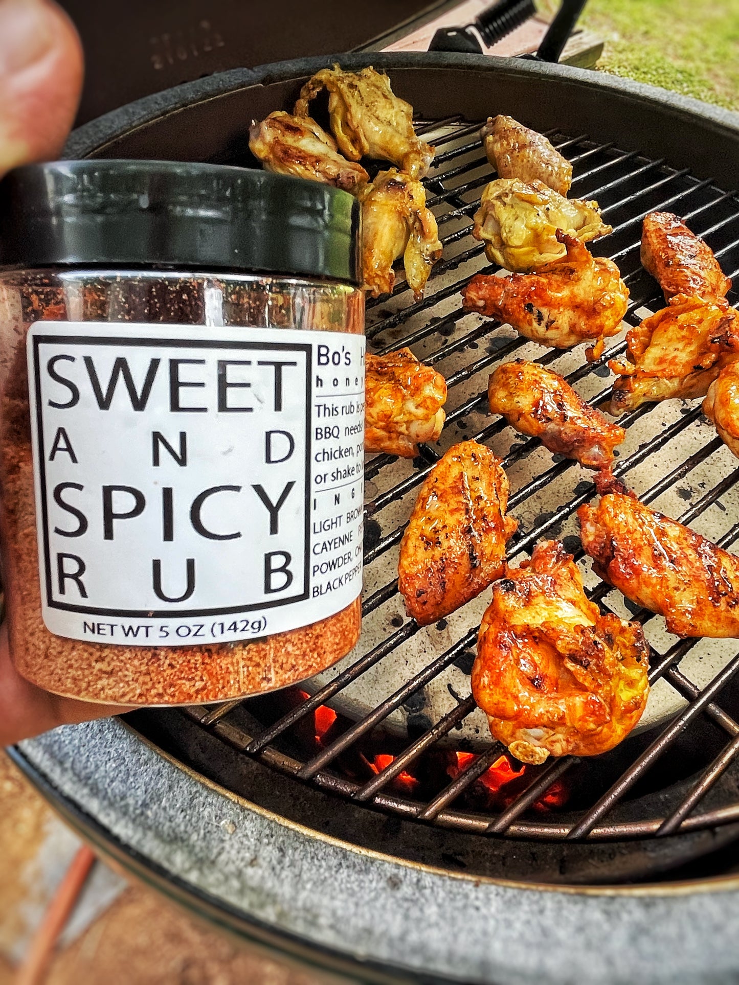 Sweet and Spicy Dry Rub 5oz